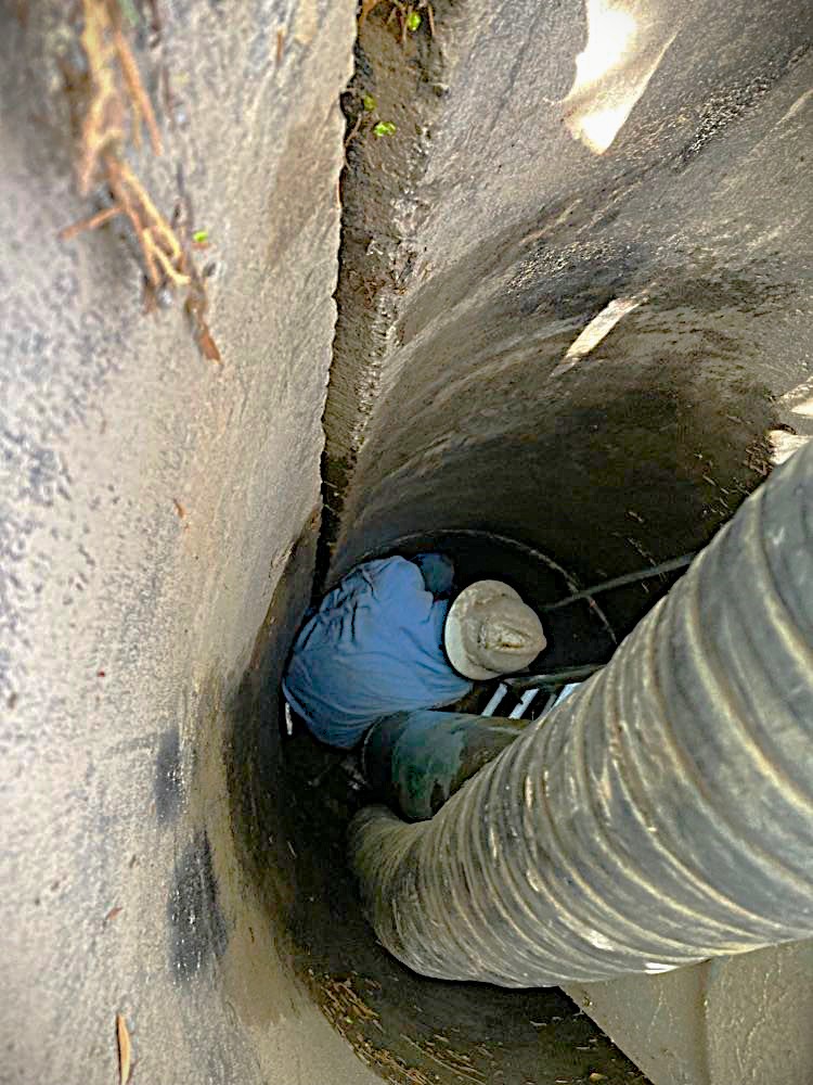 Irrigation Vault Cleaning