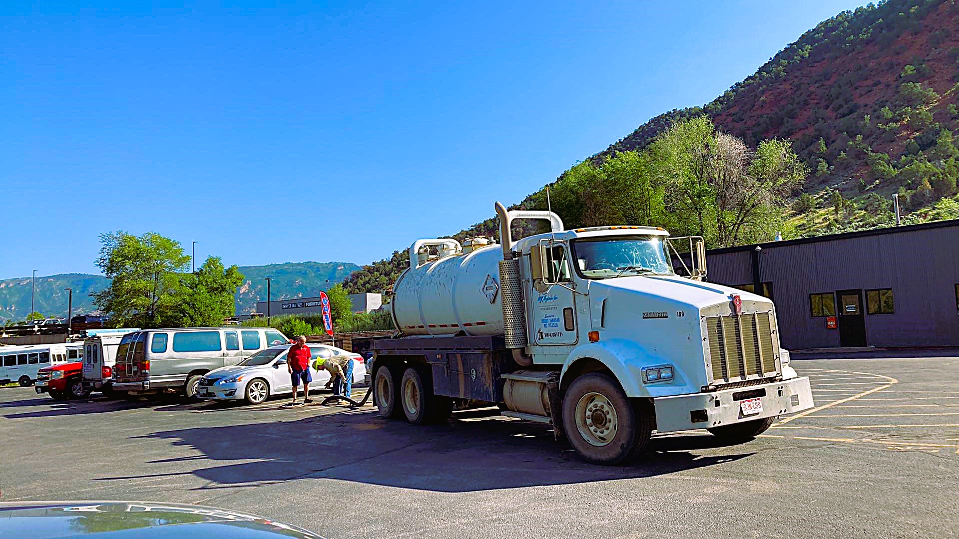 Oil separator cleaning