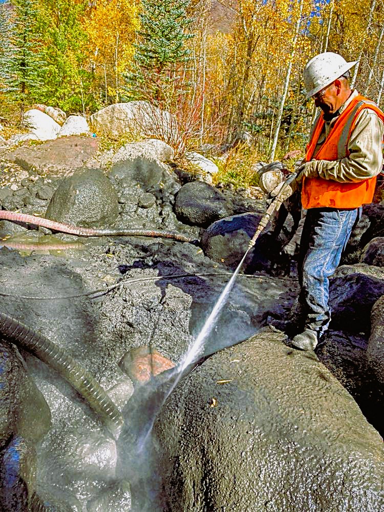 Pulling water from waste water facility